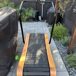 WOODEN RESIDENTIAL MANUAL TREADMILL
