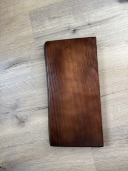 Two Live Edge Shelves