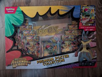 Pokémon Mega Lucario Premium Poster Collection Box