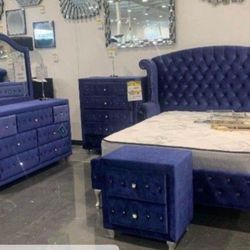 New 4pc Bedroom Set In Box 📦 Buy Now Pay Later $39