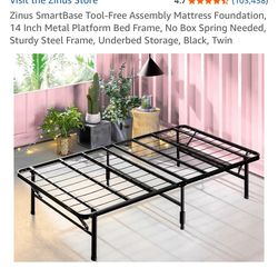 Twin bed frame - Very Good Condition