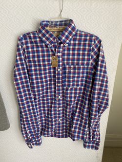 Hollister plaid button up shirt