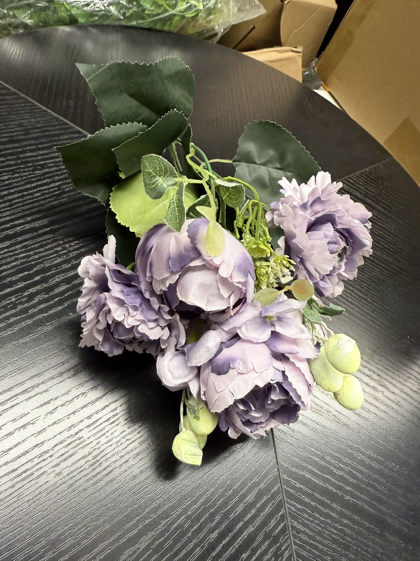 8 Bouquets Wedding Silk Peony Hydrangea