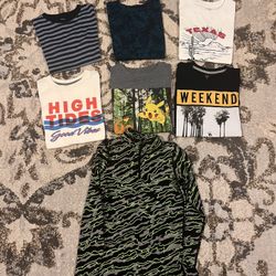 Boy Size 8 Shirts