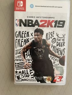 NBA 2k19 Nintendo switch