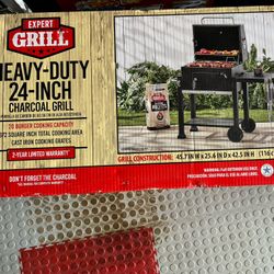 24” expert Grille Brand new In Box. Includes Free Weber Starter 