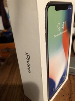 iPhone X 64GB Silver