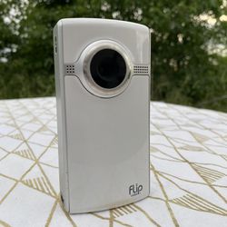 Flip UltraHD Video Camera - White