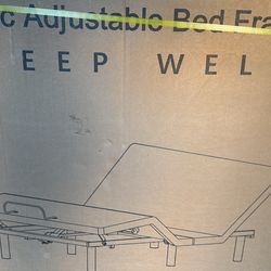 King Adjustable Bed Base Frame with Wireless Remot, Easy Installation, Heavy-Duty Steel Frame, Whisper-Quiet Motor, Head & Foot Lift, Zero Gravity & A