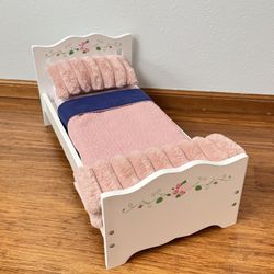 Doll Bed for American Girl / Our Generation 18” Dolls