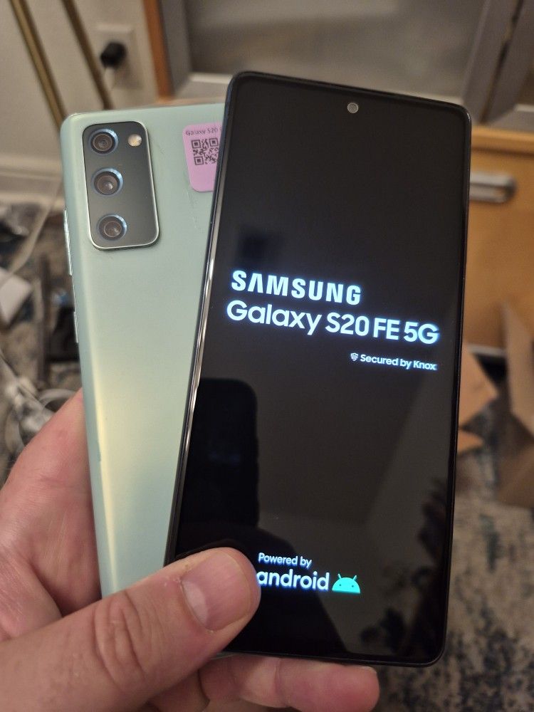 Sim Unlocked Samsung galaxy S20 Fe 5G 128gb 6.5 4500mah