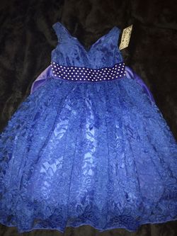 Blue dress kids