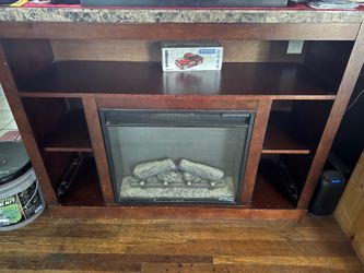 ELECTRIC FIREPLACE TV STAND