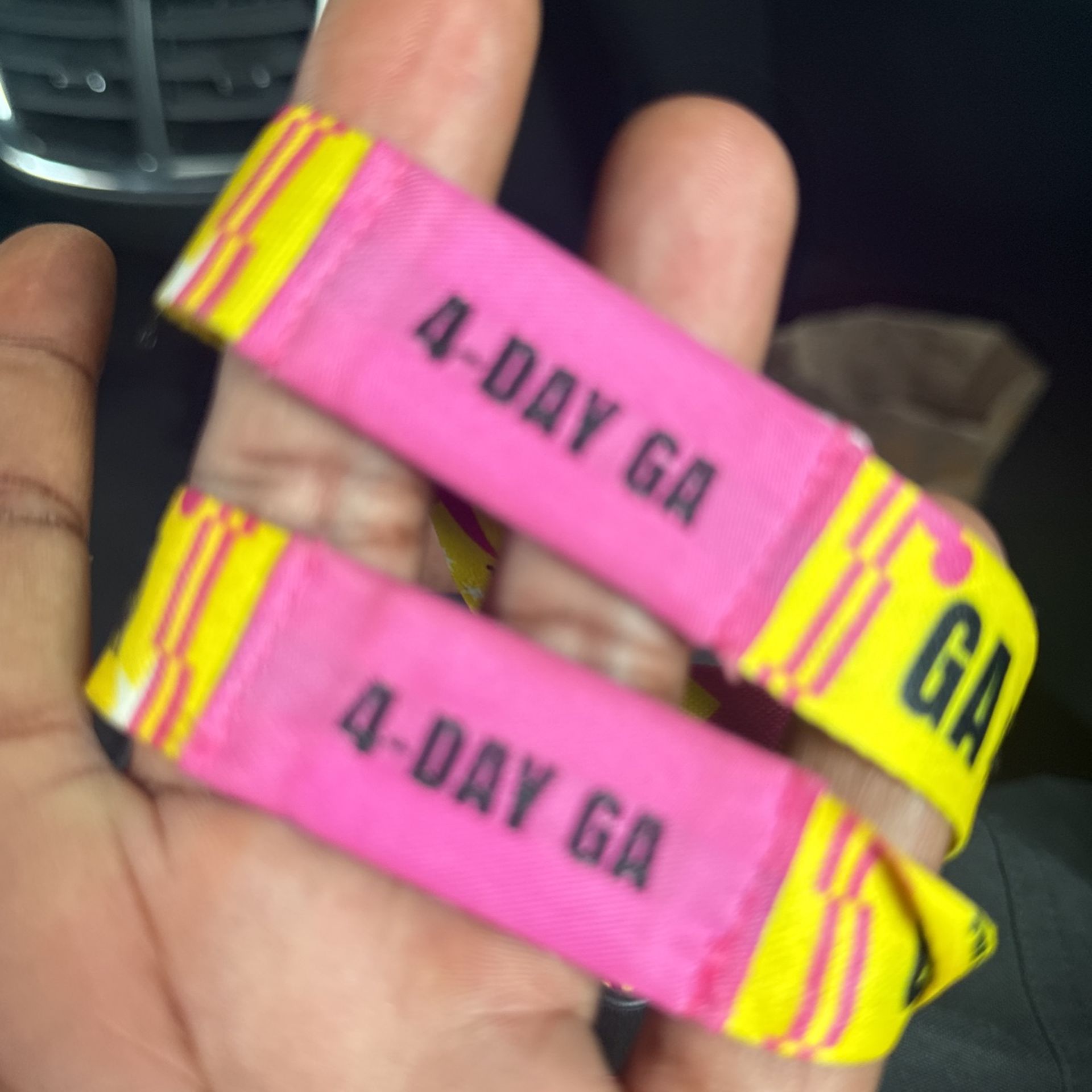 Lollapalooza Wristbands