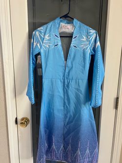 HALLOWEEN DISNEY ANNA - FROZEN COSTUME DRESS - SIZE 7/8 - SILKY