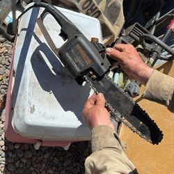 Remington Electric Chain Saw. 