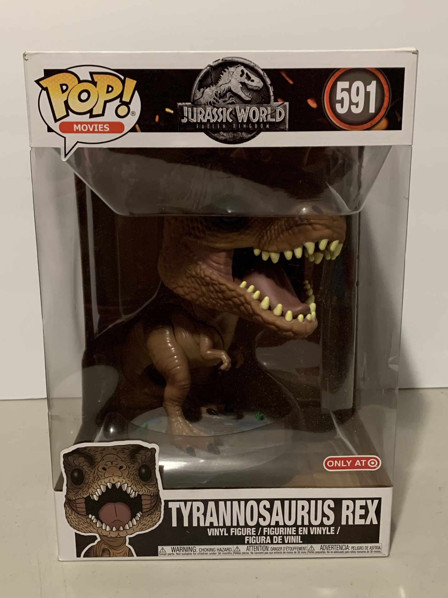 Funko Pop! Vinyl: Jurassic Park Tyrannosaurus Rex 10'' Target Exclusive #591