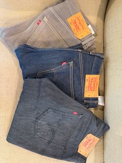 Levi's 501 Jeans Bundle – 3 Pairs Size 32