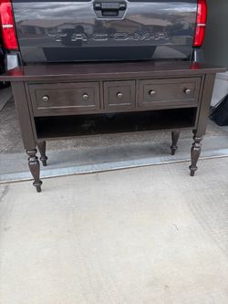 Buffet table