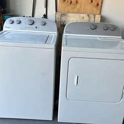 Whirlpool Washer And Dryer Both $295