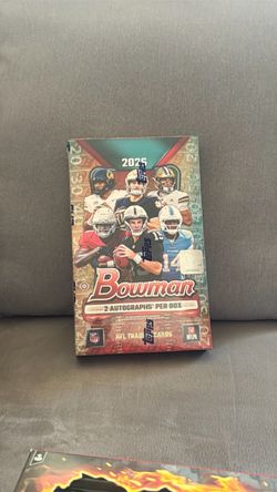 2026 Topps Bowman NFL Trading Cards Hobby Box