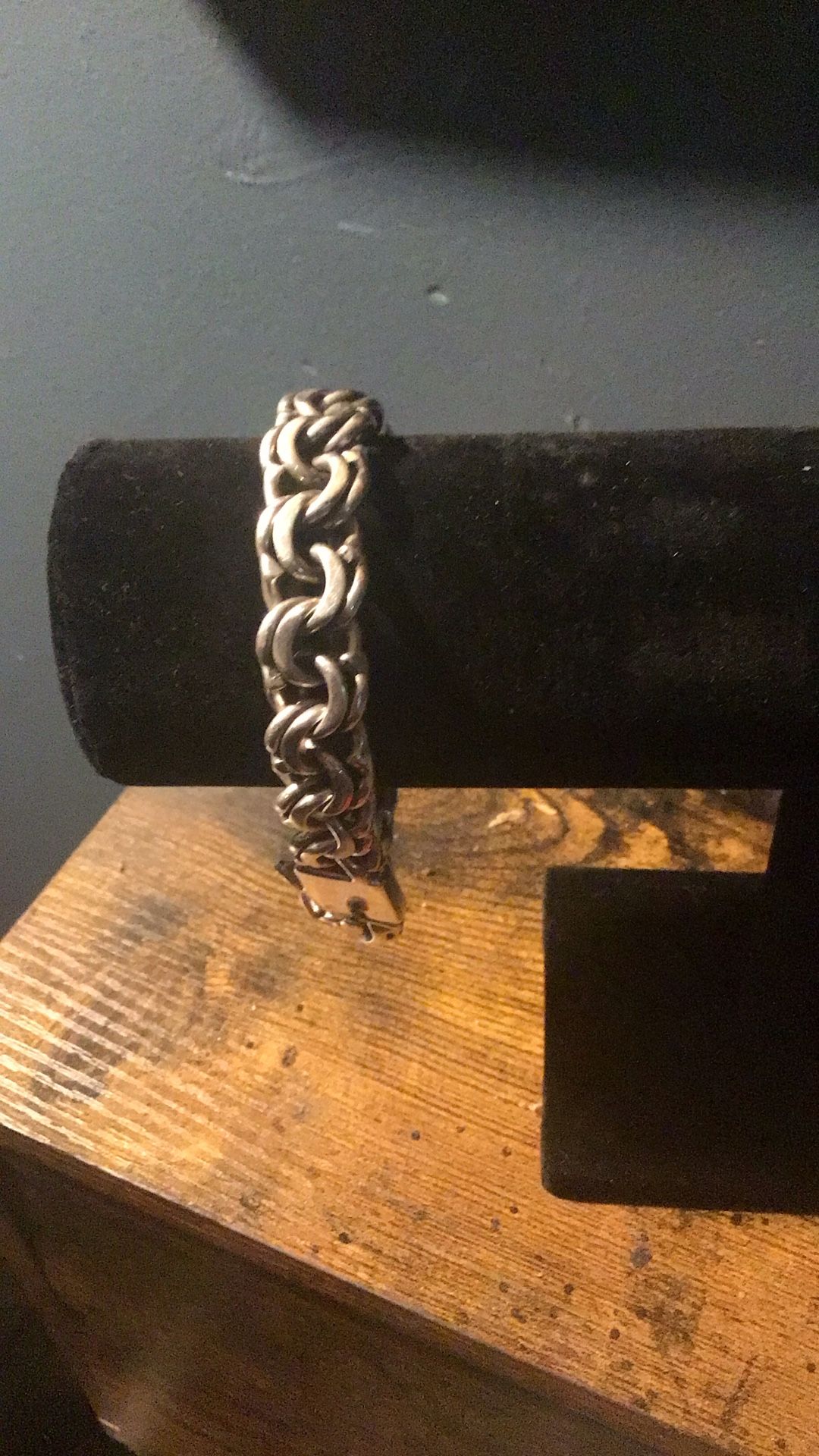 91 G Sterling Silver Bracelet Heavy