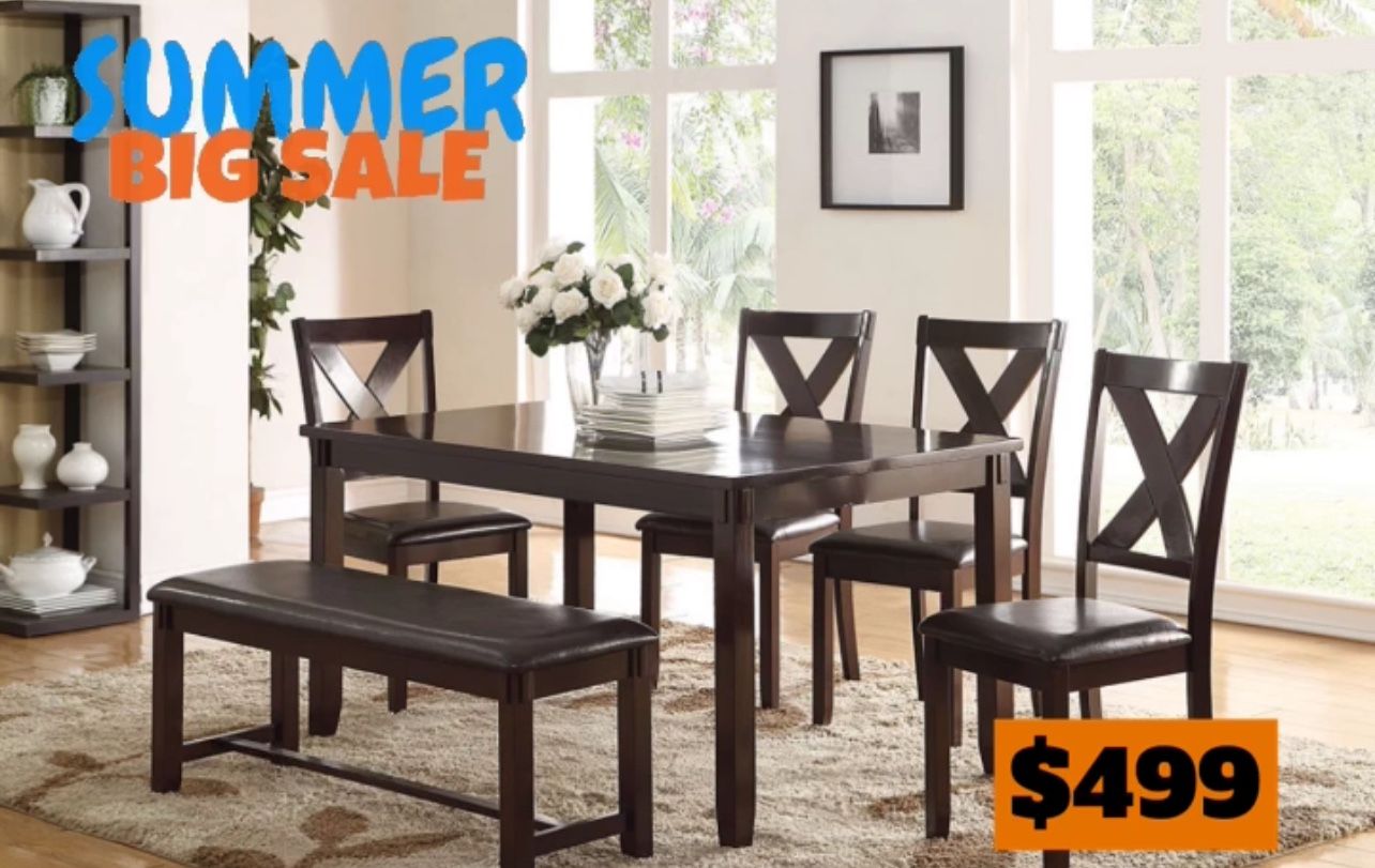 6 Pc Dining Table,All Products : American Fashion Style Bags On Sale