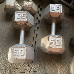 50 Pound D/bells $110