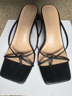 Fashion Nova square heels 6.5