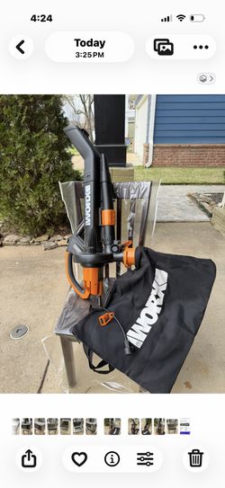WORX 3 in 1 electric leaf blower