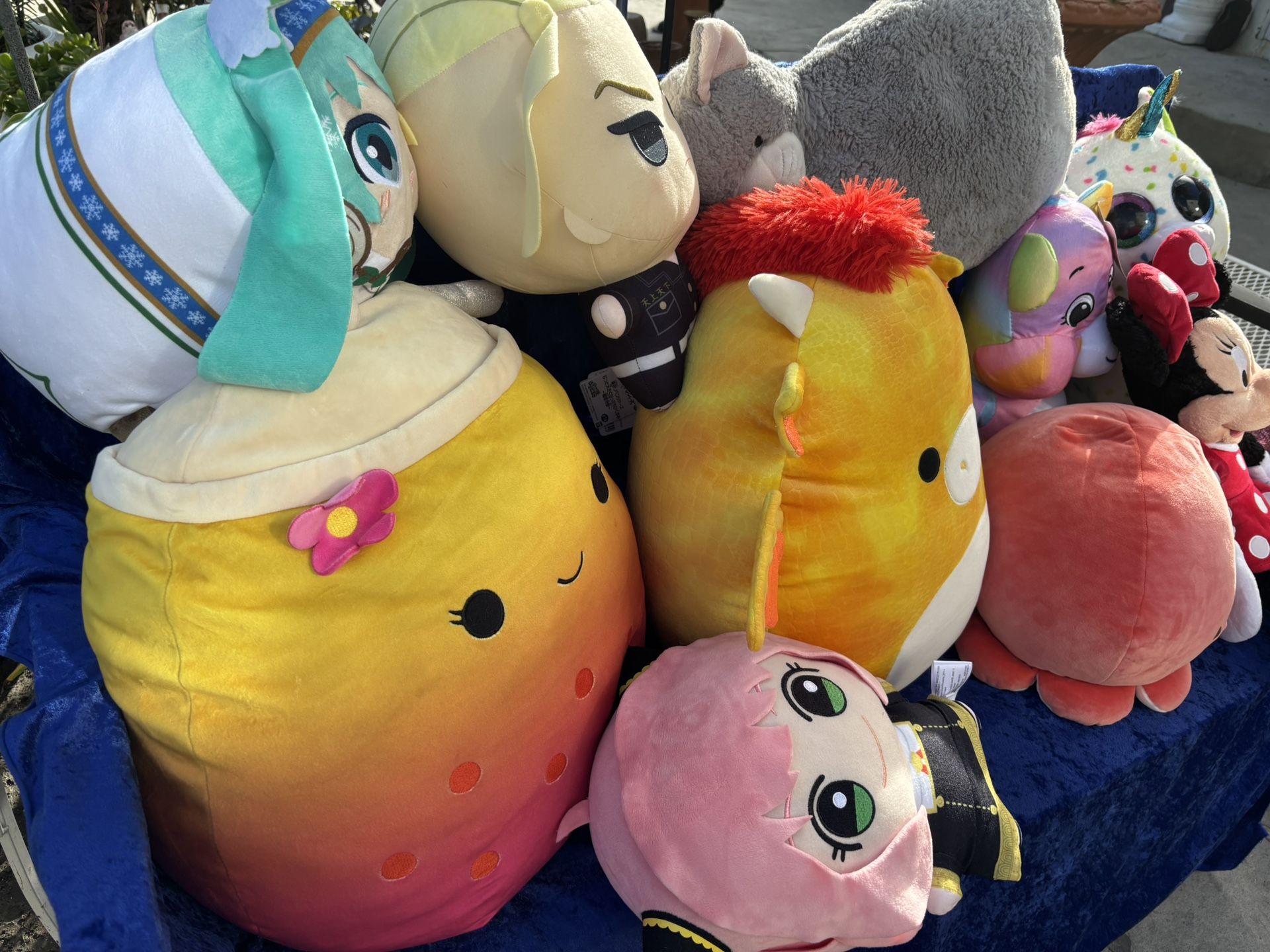 stuffed animals  toys  each $5