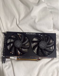 PowerColor AMD Radeon RX 6600 8GB - Works, Fan Issue - For Parts/Repair