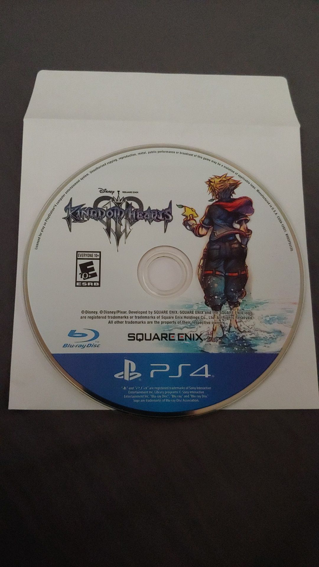 Kingdom Hearts 3 (PS4)