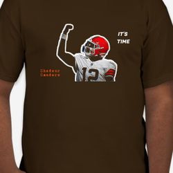Shedeur Sanders Custom Browns T-SHIRT
