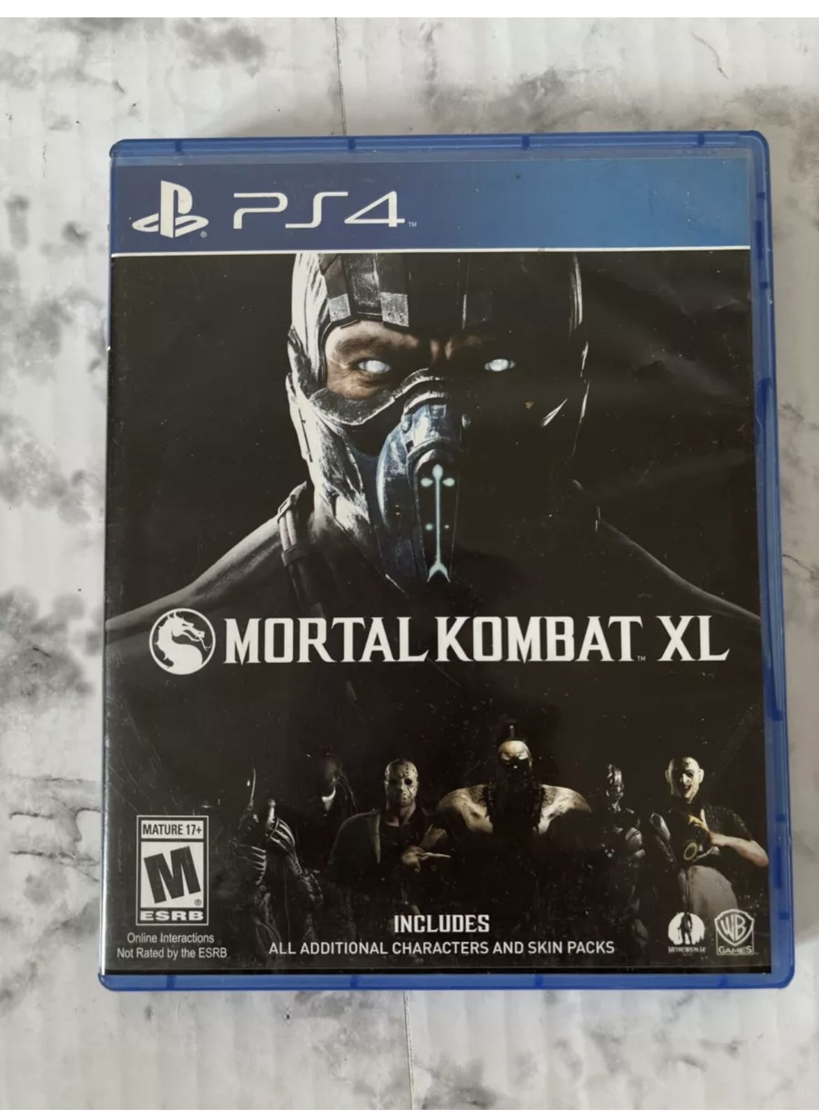 Mortal Kombat XL Sony PlayStation 4 PS4 Video Game