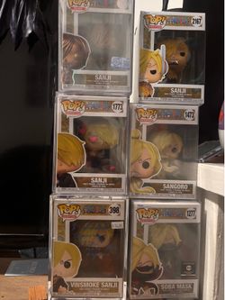 6 sanji Funko. Trying to get rid of it.