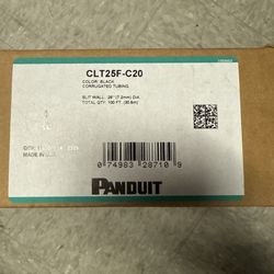 Panduit Black Corrugated Tubing
