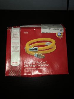 Smart choice Stove Gas Line 4 feet (5/8” connector)