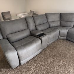 Power Reclining Sectional Sofa