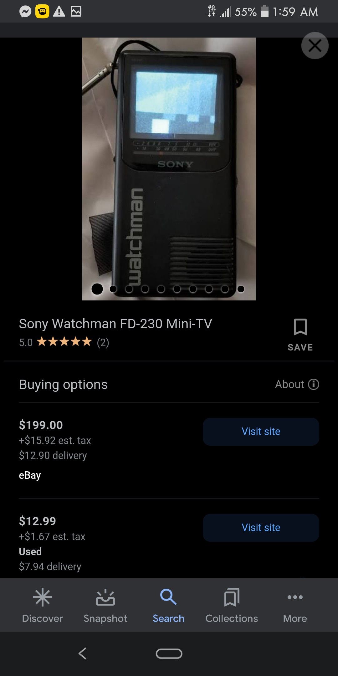 Sony Watchman