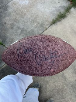 Dan Pastorini Signed Football