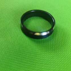 Ring Men's Engagement Titanium Black
