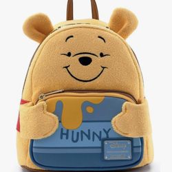 Disney Winnie The Pooh Backpack & Piglet Wallet