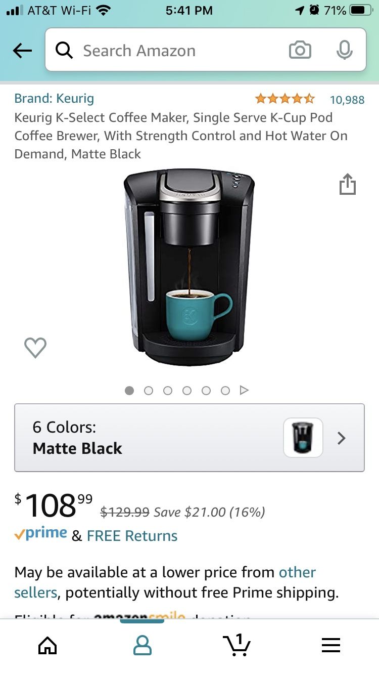 Keurig K Select Coffee Maker