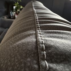 Next-Gen DuraPella Slate Performance Fabric Power< Reclining Sofa