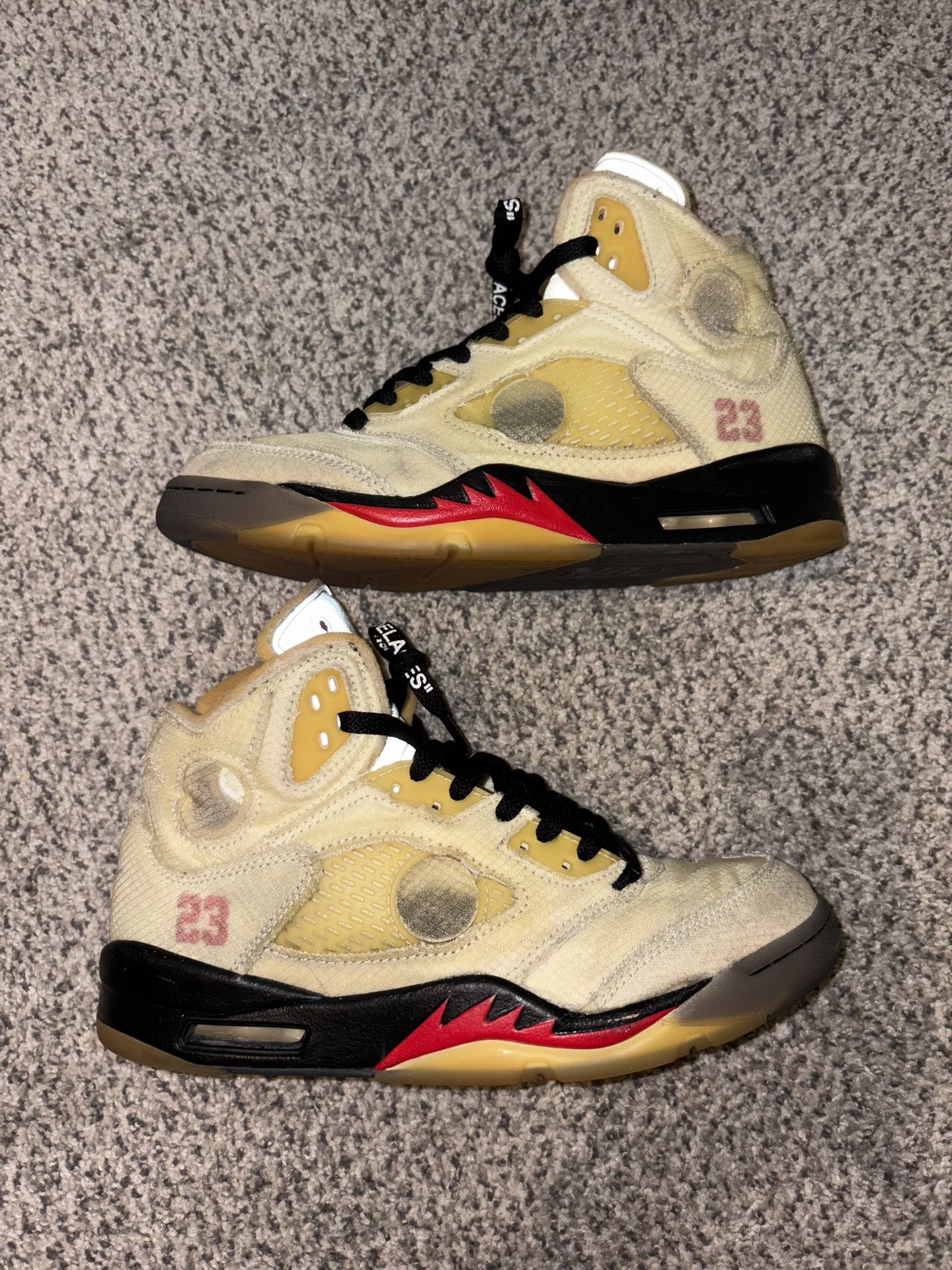 Jordan 5 Off White Sail 8.5