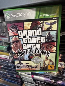 Grand theft auto San Andreas for Xbox 360 for sale or trade