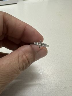 Women’s Platinum Engagement Ring Size 9