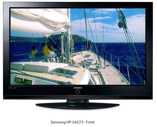 Samsung HP-S4273
42" plasma HDTV