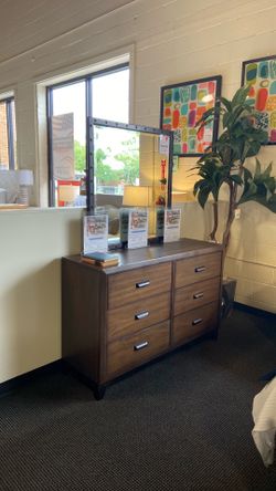 Mackenzie dresser and mirror